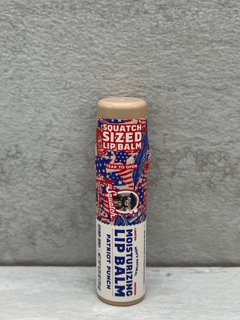 🎊 $7 Dr. Squatch Moisturizing Lip Balm in Patriot Punch ~
